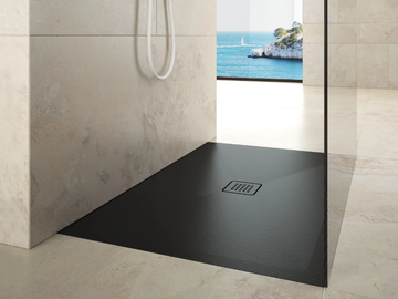 STEP - Flush fitting rectangular ceramic shower tray by Scarabeo Ceramiche - view 2